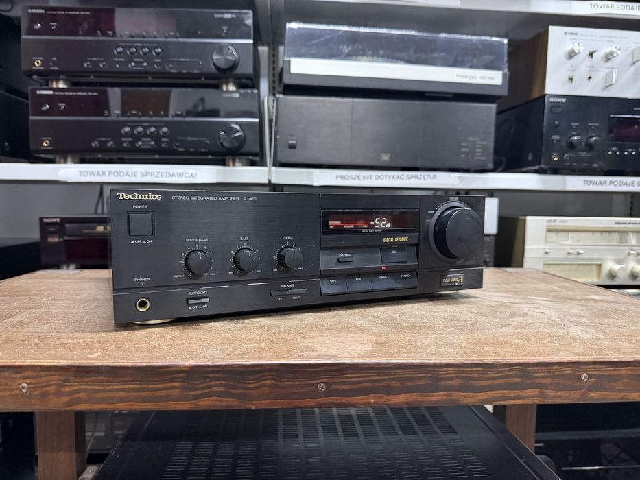 ‼️ Technics SU-X101 – Wzmacniacz Stereo Hi-Fi z Wejściem Phono, Regulacją Barwy Dźwięku i Klasyczną Konstrukcją | Audio Room