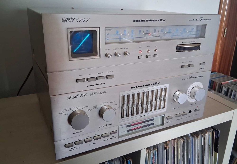 Marantz Ampli PM 710 Dc y Tuner ST 610 L