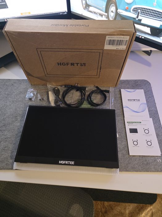 Monitor portátil HGFRTEE 1080p 15.6