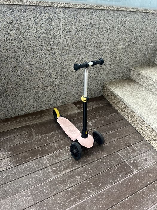 Trotinete Criança Btwin 3 Rodas Rosa