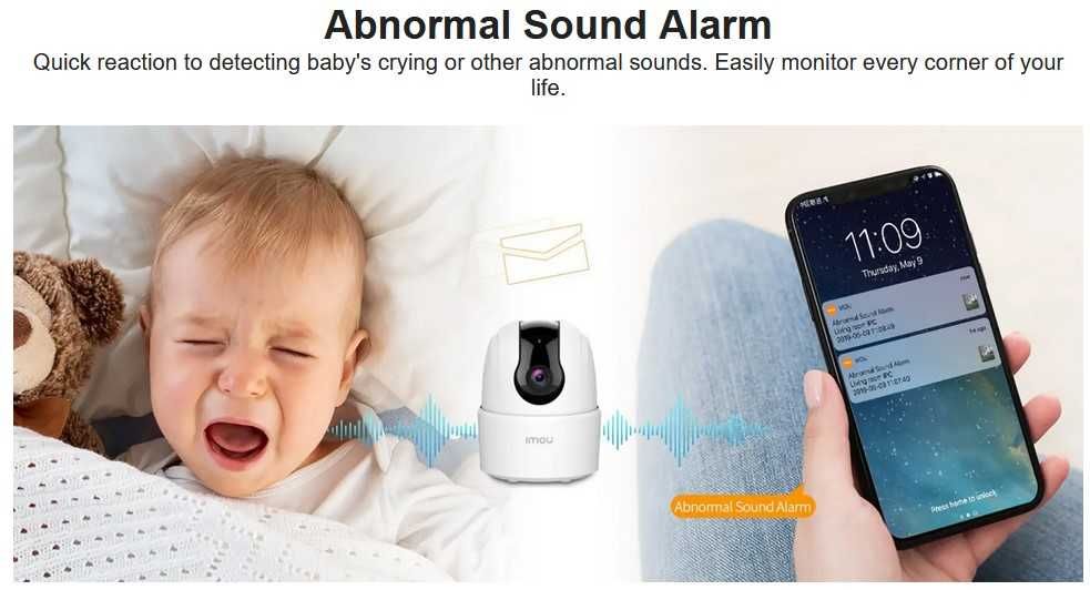 IP-камера IMOU Ranger 2C 1080 2MP Xiaomi YI Home WiFi Dahua Видео няня