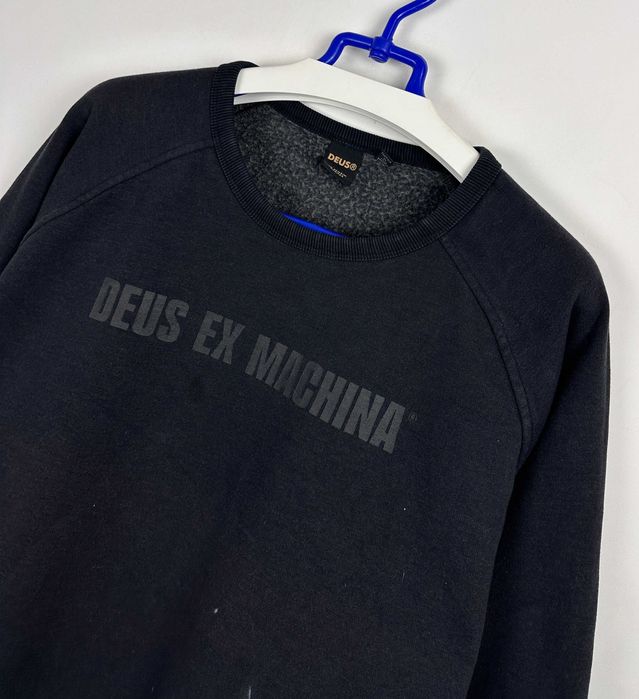 Bluza DEUS EX MACHINA czarna męska oversize XL