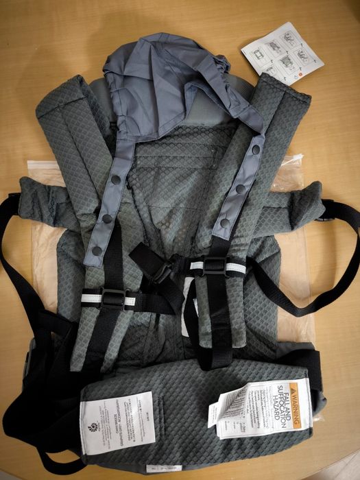 Ergobaby Omni Breeze cinza - novo na caixa