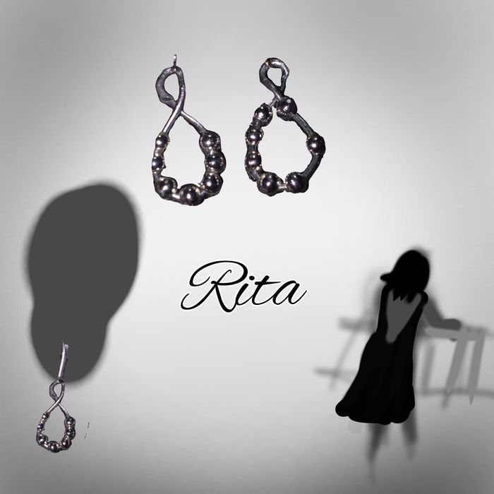 Brincos artesanais Rita