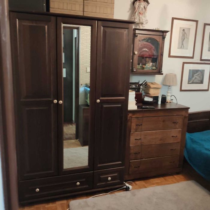 Drewniana Szafa trzydrzwiowa.  Drewno nie płyta !