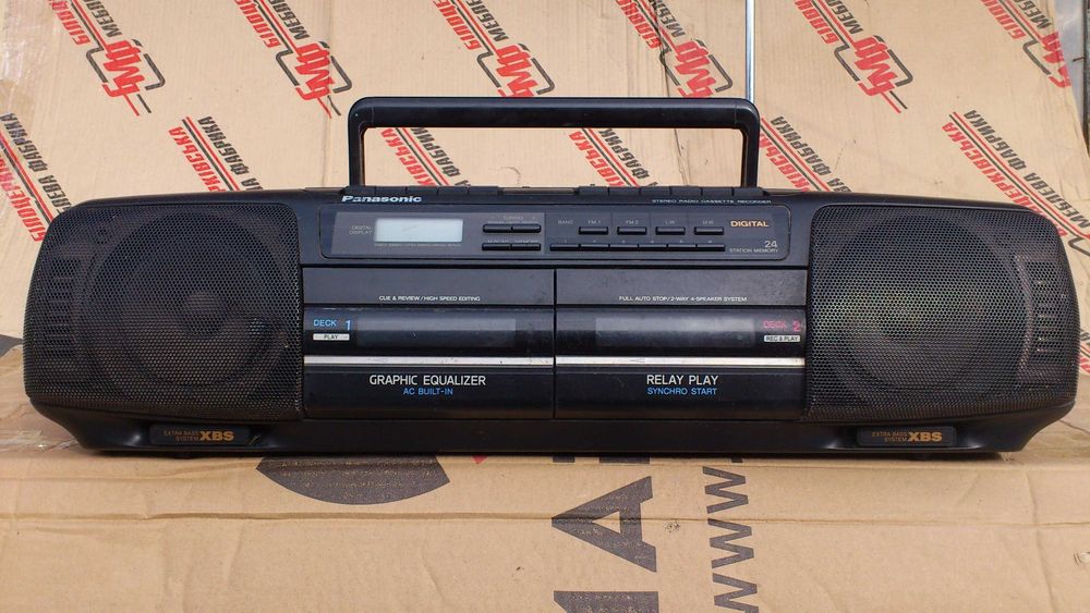 Магнитофон PANASONIC RX-FT600. Сингапур.Редкая модель Б/У.