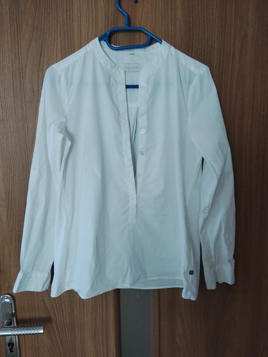 Biała bluzka koszulowa Milano italy Xs