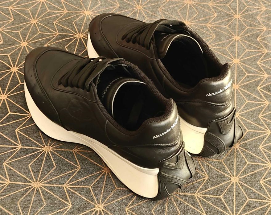 Buty Sneakersy Alexander Mcqueen Sprint Runner 42 Skórzane Dsquared