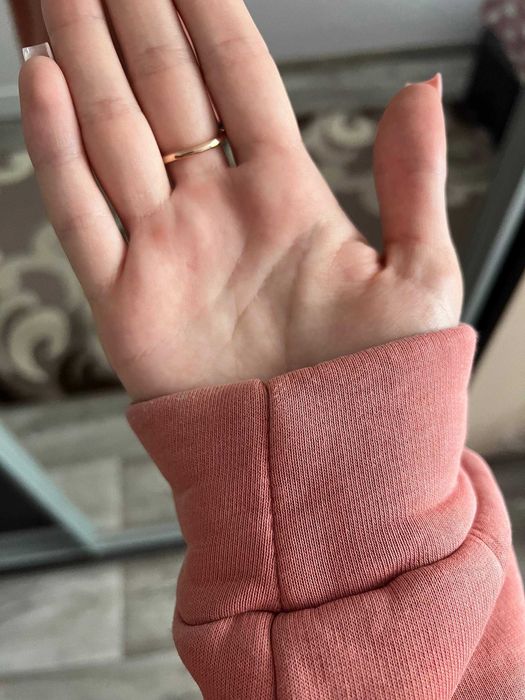 Жіноче тепле худі оверсайз