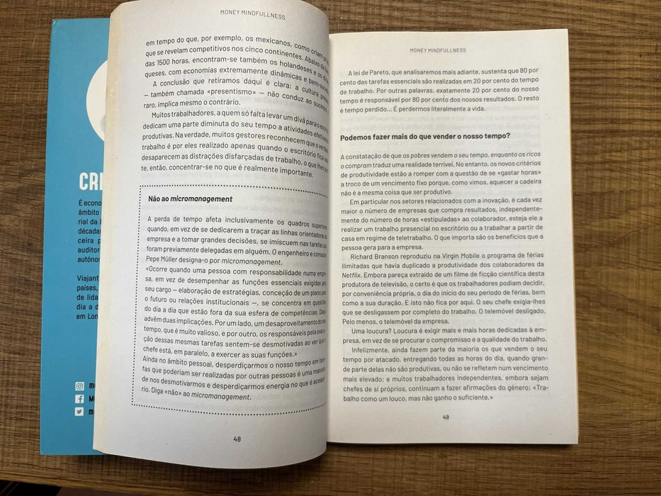 Money Mindfulness, livro novo