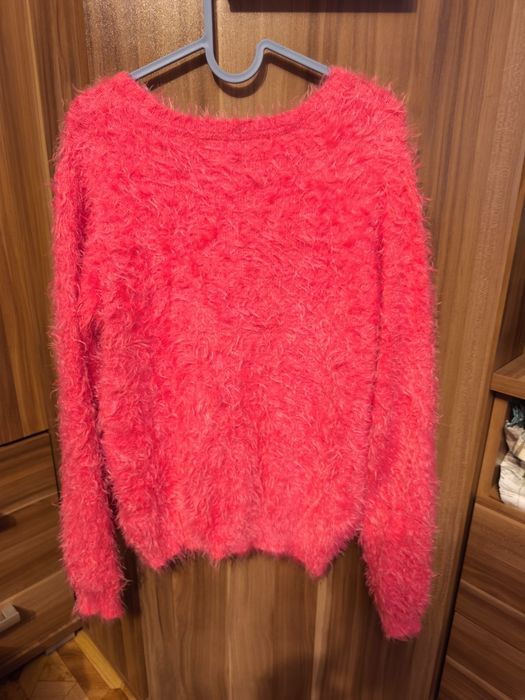Cudny puchaty sweter dla dziewczynki. M&S.