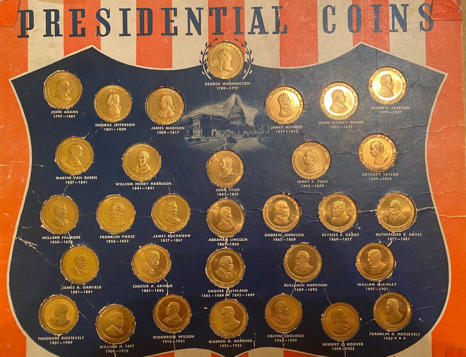 Президентські монети США (Оригінал)