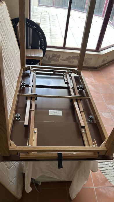 Mesa Extensível de vidro temperado