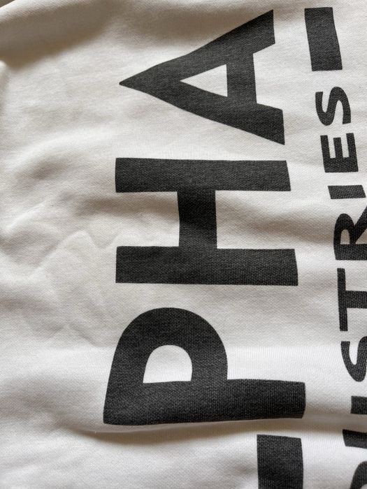 Кежульане Біле Худі від Alpha Industries Big Logo