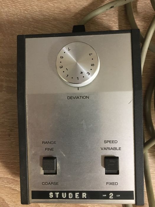 STUDER,REVOX  двигатель,пульт для регулировки скорости.