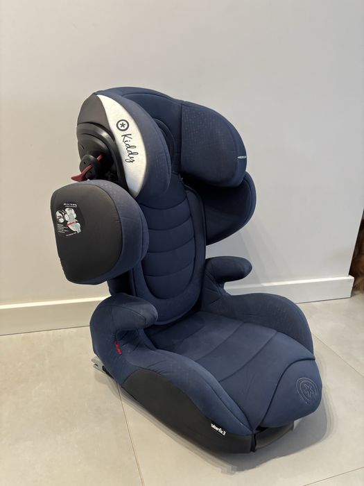 Fotelik Kiddy Cruisefix 3 niebieski 15-36kg rozkladany isofix