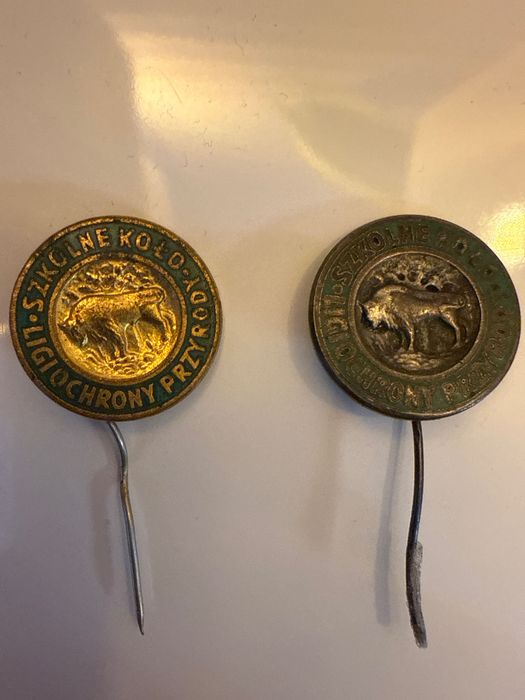 Oznaka Ligi Ochrony Przyrody-2sztuki