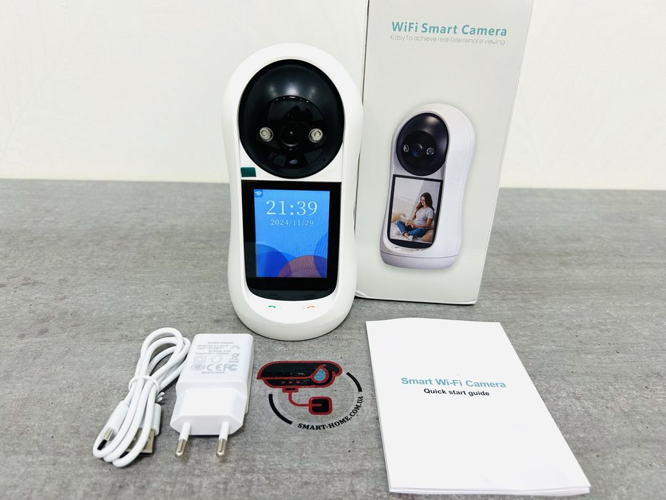 ЭКРАН 2Мп Mp wifi ip поворотная камера видеонаблюдения видеоняня icsee