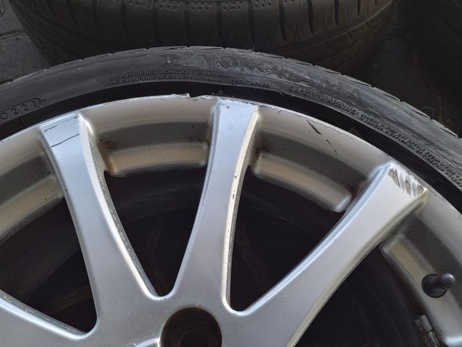 Jantes Toyota R17 Com Pneus 215/45 Furação 5X100