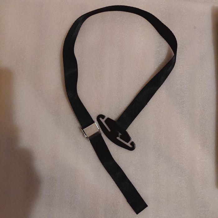 Husky - cienki pasek z przyciskiem do luzowania pasów z klamrą spinaja