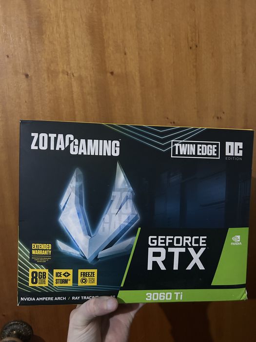 Placa Gráfica ZOTAC GeForce RTX 3060 Ti Twin Edge OC – 8GB GDDR6