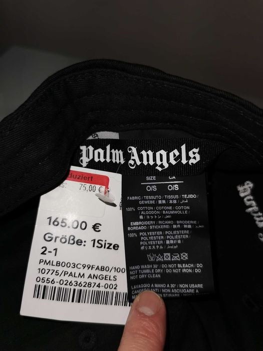 Palm Angels czapka z daszkiem y2k (oryginalna , nowa z metką, bez wad)