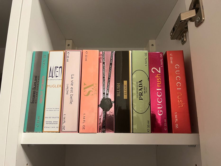 Dzień Kobiet Perfumetki kolorowe damskie męskie 33ml