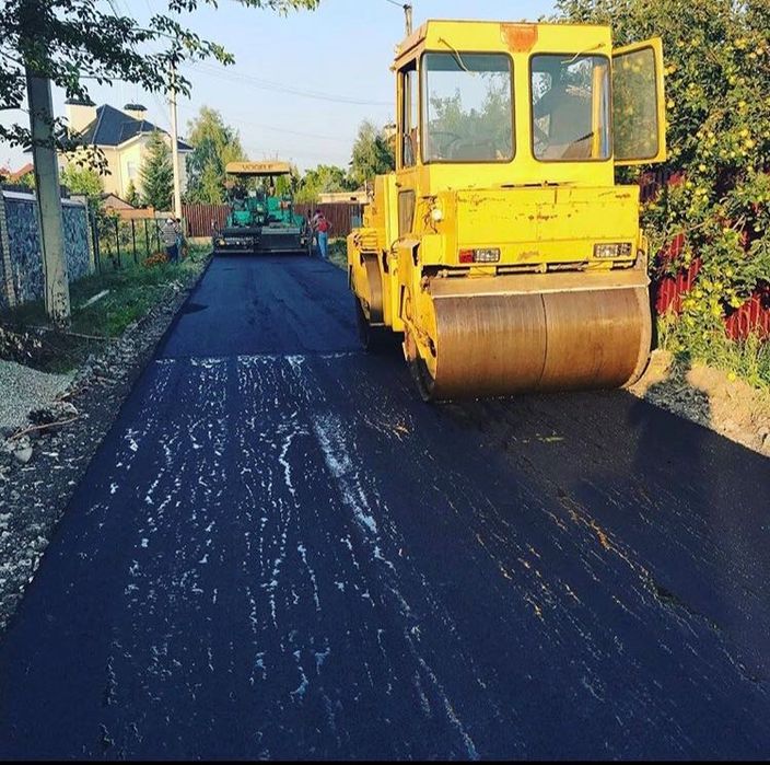 Асфальтирование боярка,укладка асфальта,ямочный ремонт дорог