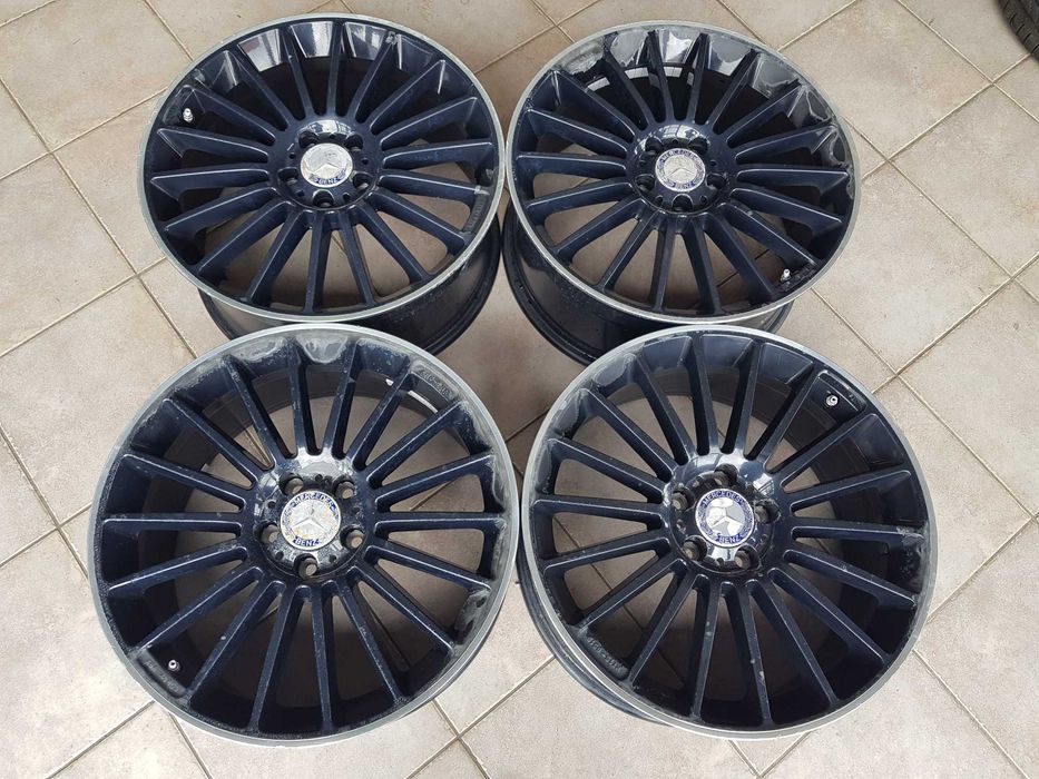 Felgi aluminiowe KESKIN KT15 8,5x19 et45 5x112 Do renowacji  Mercedes C E A klasa wzór AMG