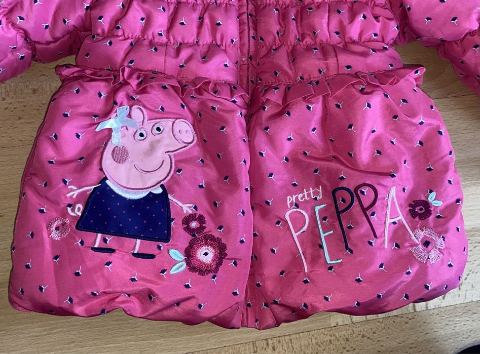 Zimowa kurtka dziewczęca George Świnka Peppa