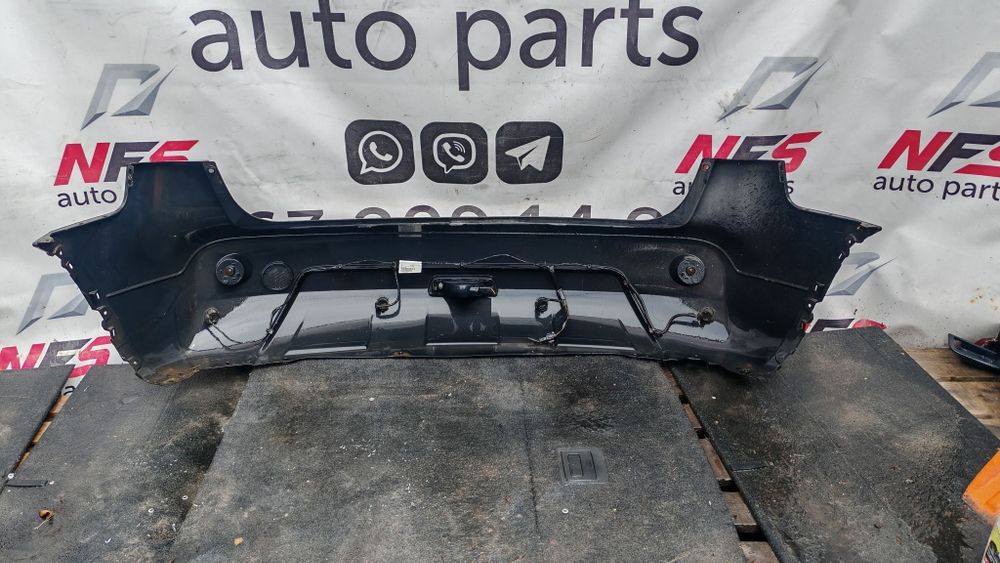Задній бампер nissan qashqai j10 рестайлінг колір z11g