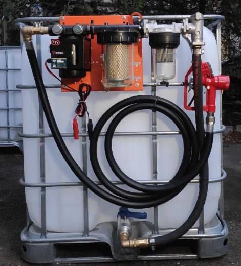 Розпродаж! Єврокуб для палива Топливный модуль на базе еврокуба