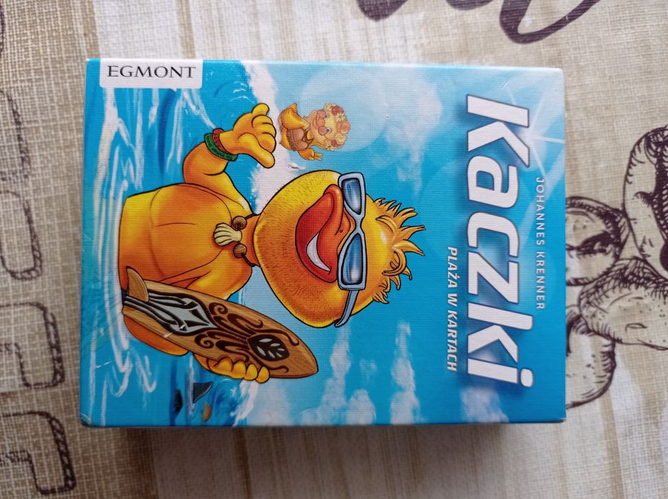Gra karciana "Kaczki plaża w kartach" Egmont