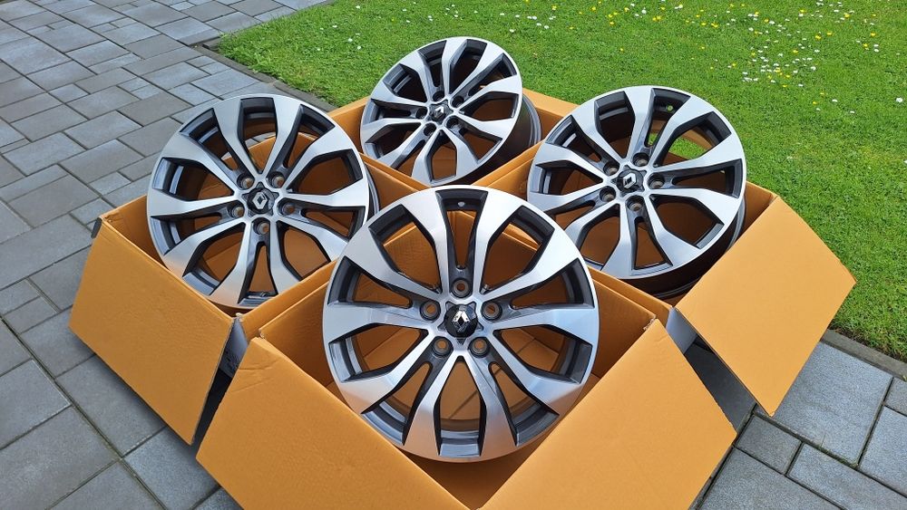 Nowe Alufelgi 5x114,3 R17 Renault Megane IV Kadjar Captur Nissan Qashqai Dacia