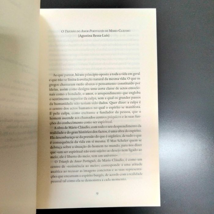 Triunfo do Amor Português - Mário Cláudio
