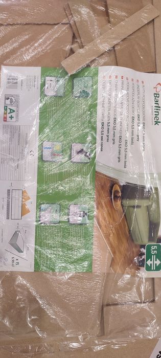 Płyty podłogowe, podkład EKO 5.5mm Barlinek