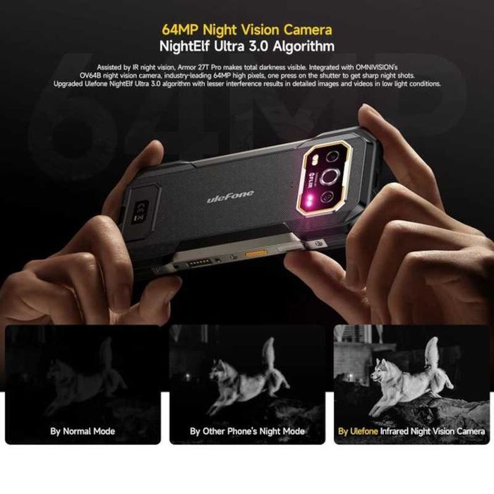 Ulefone Armor 27T Pro 5G 12GB/256GB Cam Térmica