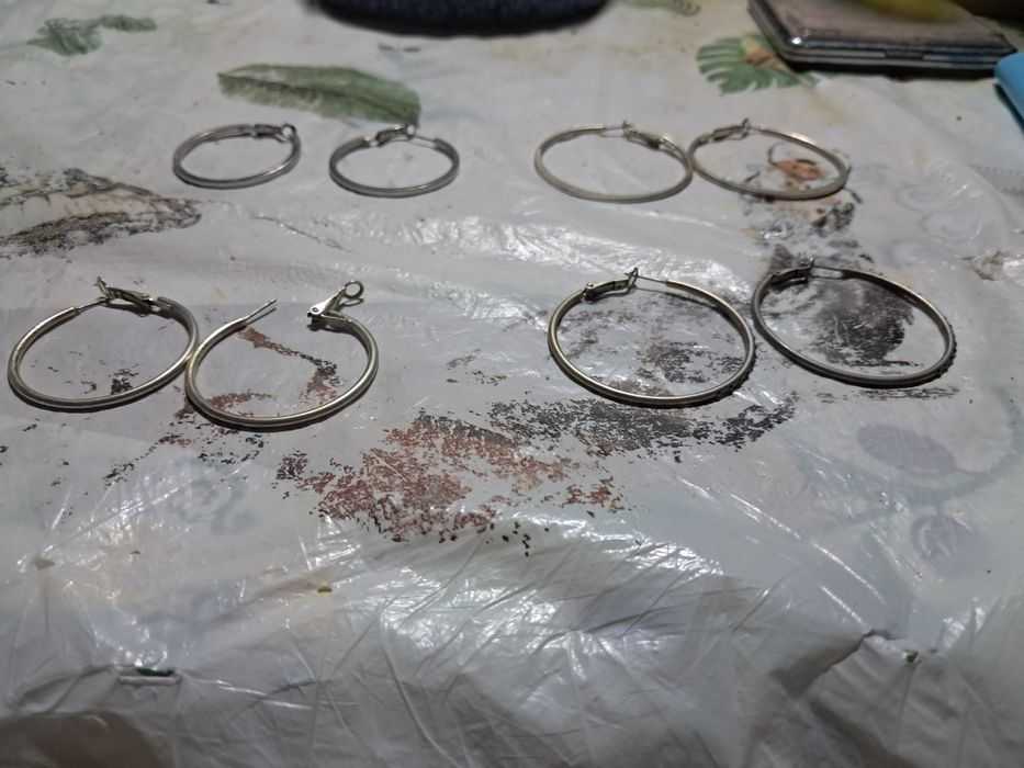 Argolas em aço inoxidável