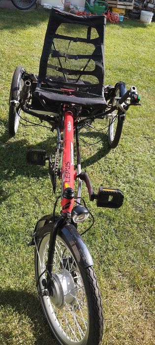 Trajka rower trzykołowy elektryczny HASE