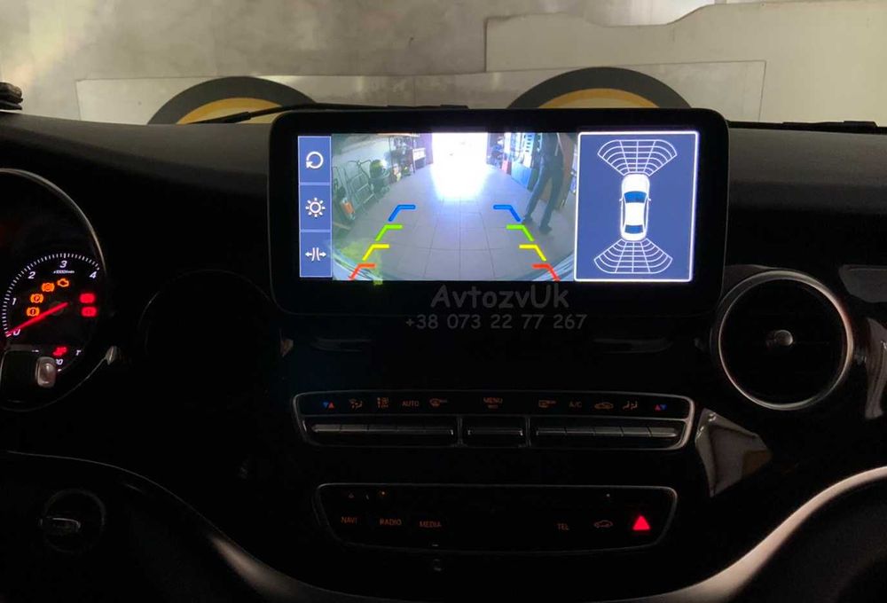 Дисплей V-Class MERCEDES BENZ w447 потолочный монитор Android CarPlay