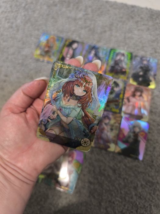 19  Cartas colecionáveis Goddess Story TCG