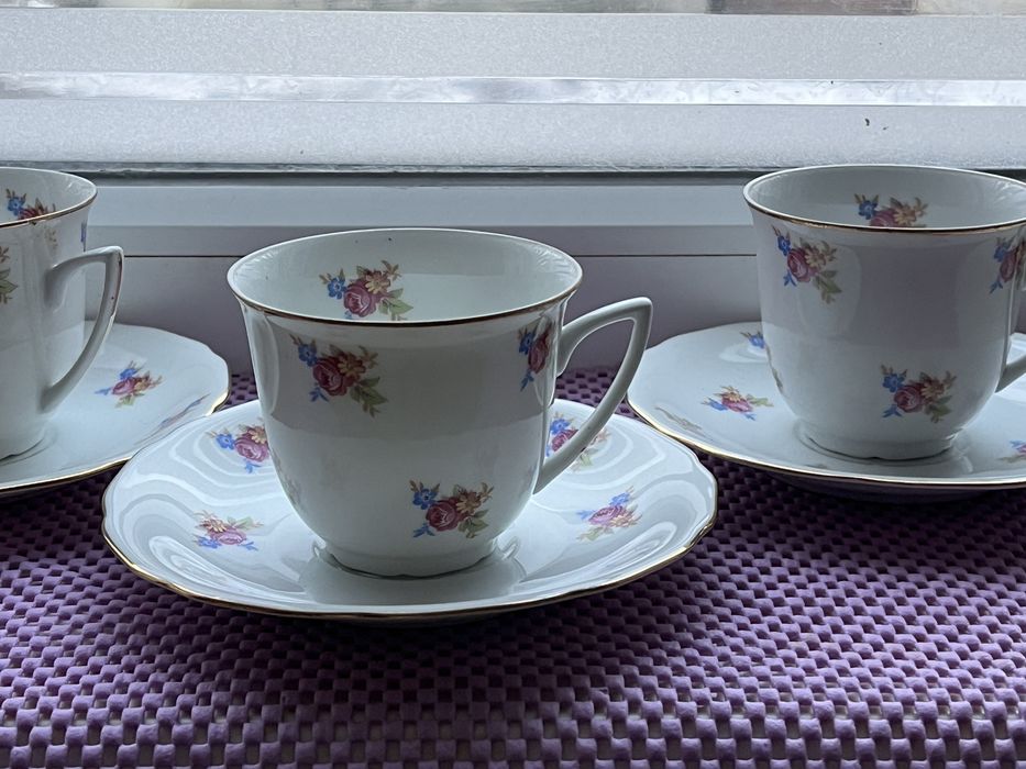 Кофейные/чайные  пары RGK Czechoslovakia (Чехословакия), винтаж