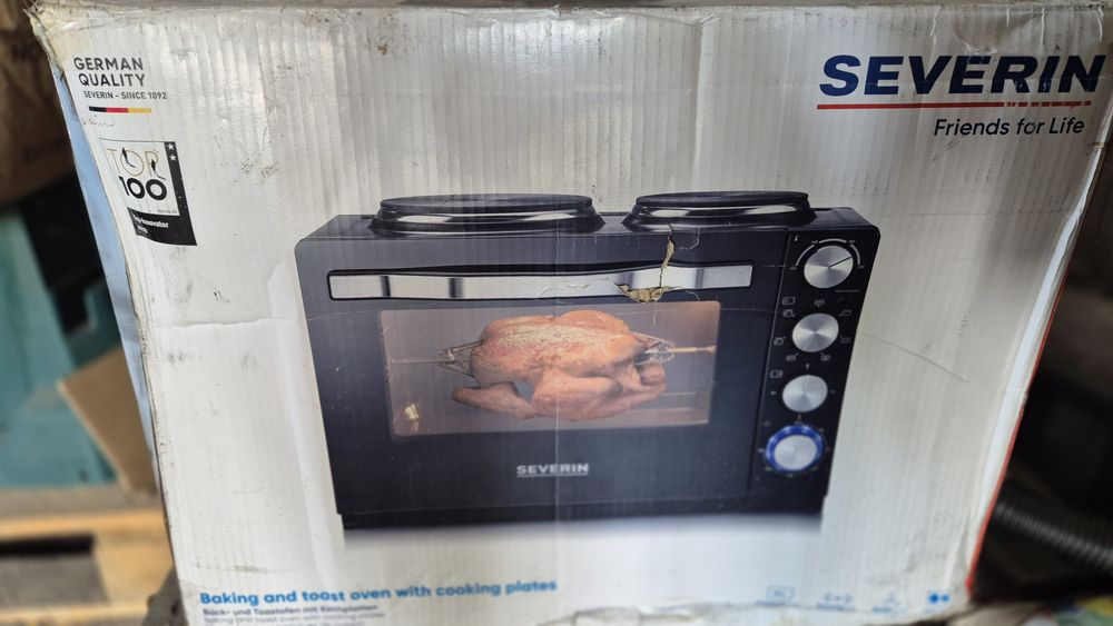 Mini piekarnik SEVERIN TO2065 z dwoma palnikami