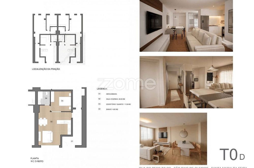 New and Fully Equipped T0+1 Apartment