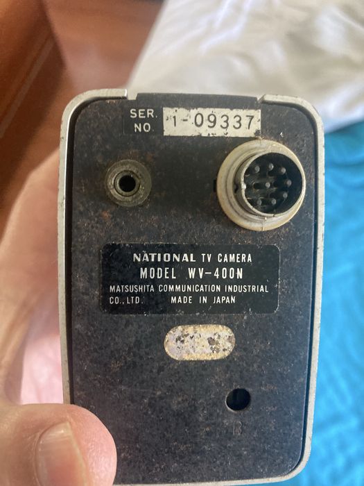 Camara Tv vintage parca nacional