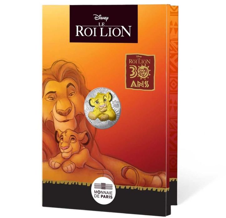 Moeda 10€ Franca Rei Leao