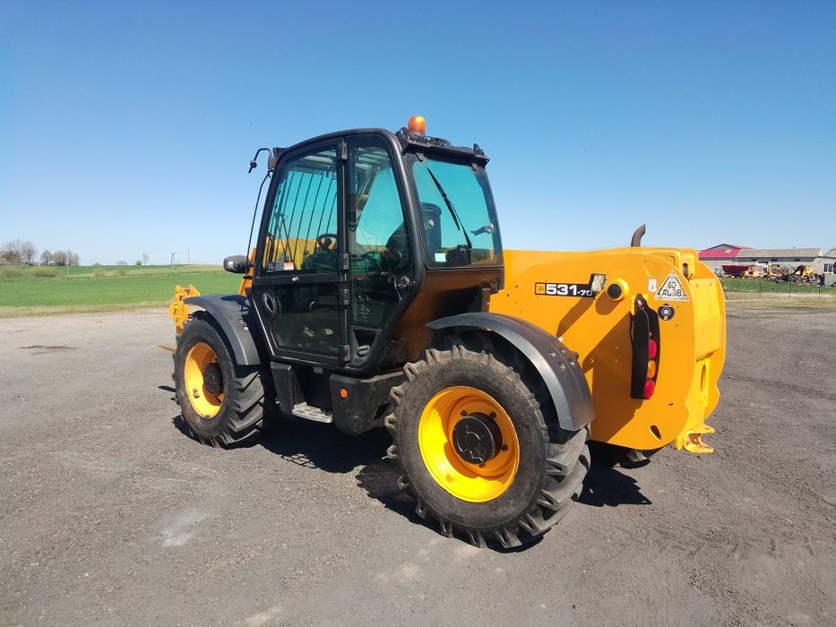 Ładowarka teleskopowa JCB 531-70 Agri 2015r Manitou