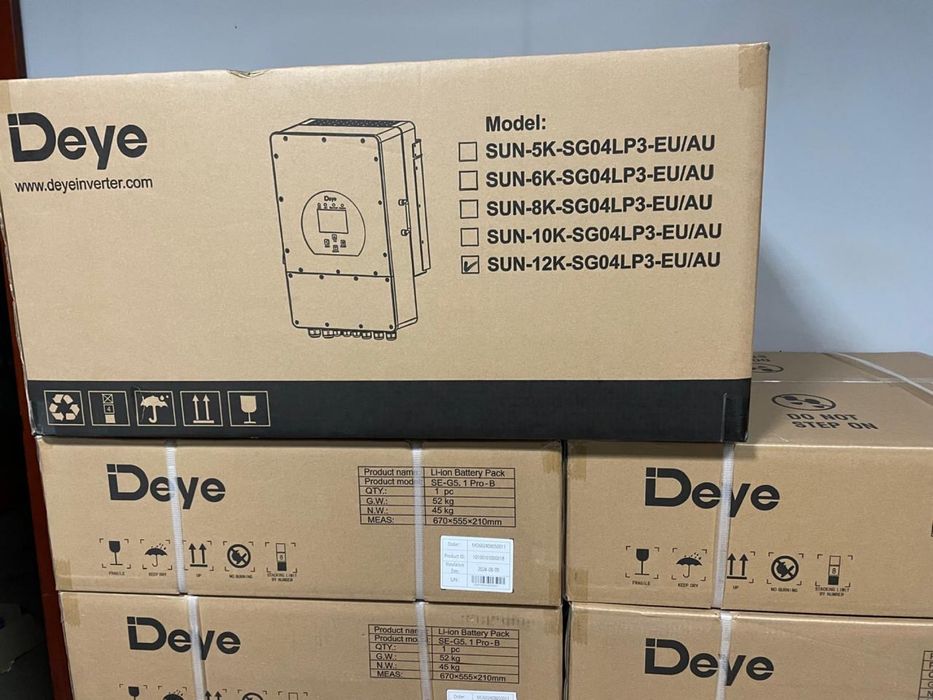 Акумуляторна  Батарея Deye  pro b 5.12 (LIFEPO4 51,2V 100AH 5,12KWH)