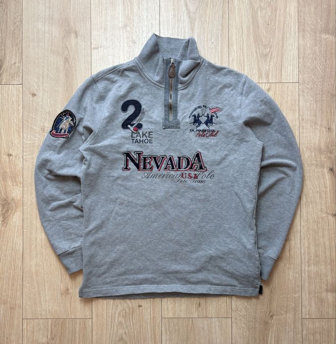 La Martina Nevada Tahoe Męska M Bluza rozpinana ZIP Old money