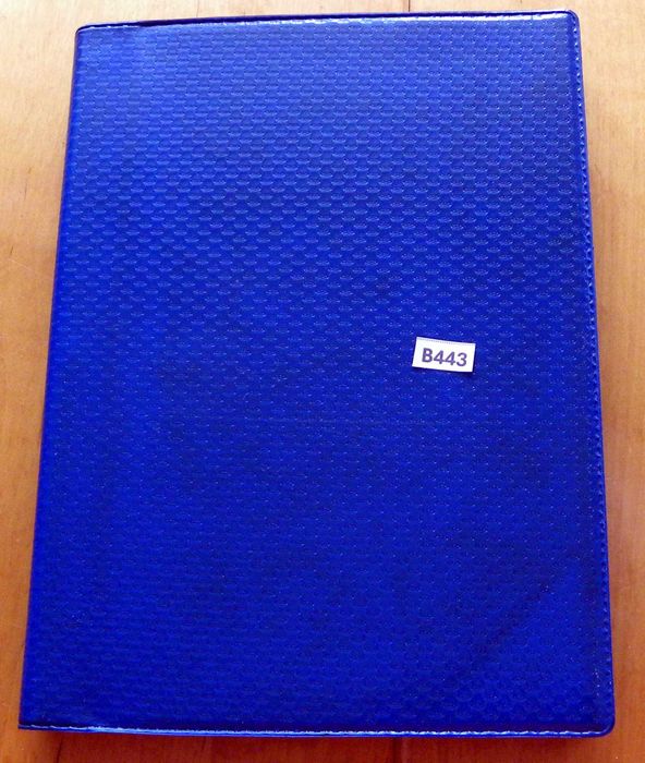 Klaser ze znaczkami, znaczki pocztowe B443